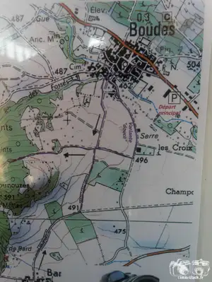 La carte de la vallée des Saints